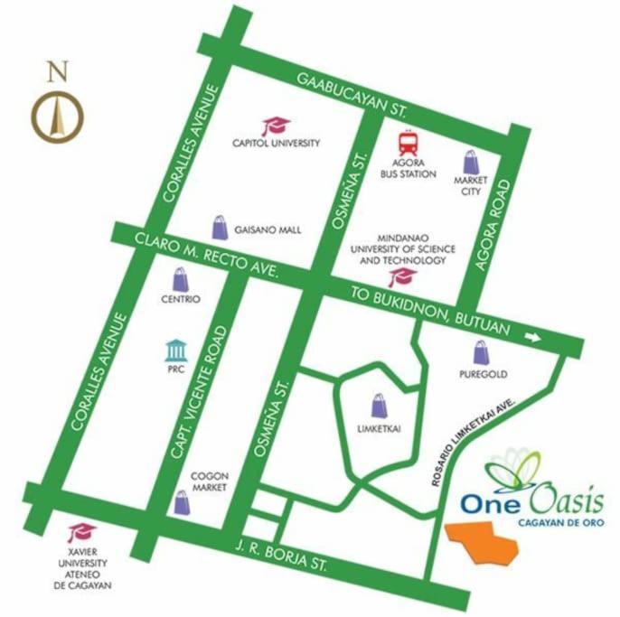 S&K One Oasis 2Br Condo Unit 2506 Cagayán de Oro Extérieur photo
